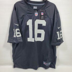 Nike NFL Las Vegas Raiders # 16 Tyrell Williams Black Jersey Men’s Size XXL NWT